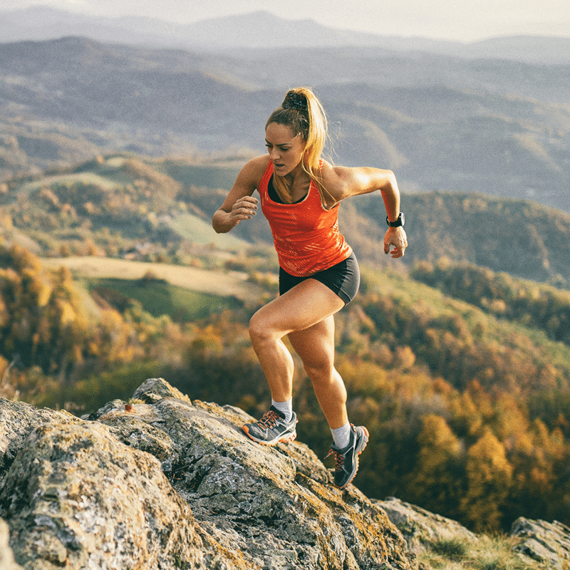 Running Up Mountain 2